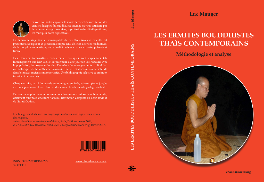 Couverture du livre Chez les ermites bouddhistes de Luc Mauger